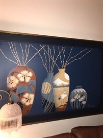 FRANCO MID-CENTURY PAINTING 
