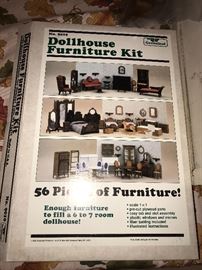 DOLLHOUSE FURNITURE KIT 
