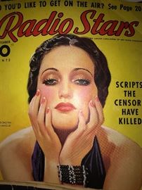 RADIO STARS VINTAGE MAGAZINES 
