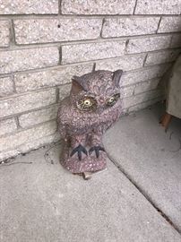 OWL GARDEN DECOR 