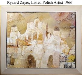 Art AA Ryzard Zajac Architectural Abstract