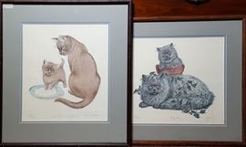 Art Spencer Irene Cat Prints