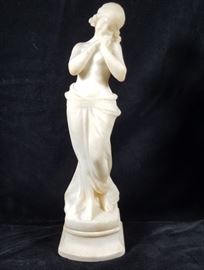 Artz Marble Nude Signed
