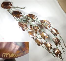 Artz Metal Wall Art Copper Fish