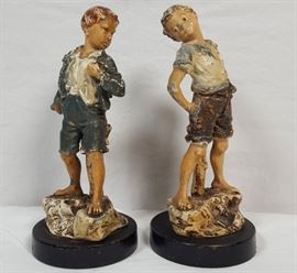 Artz Spelter Statue Pair