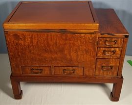 Asian Arts Heyaki Wood Hibachi Chest B