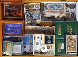 Coins Currency US Foreign