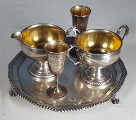 Sterling English Registry Tray Gorham Etc