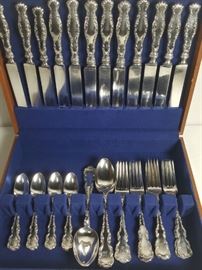 Sterling Silver Louis XV Flatware