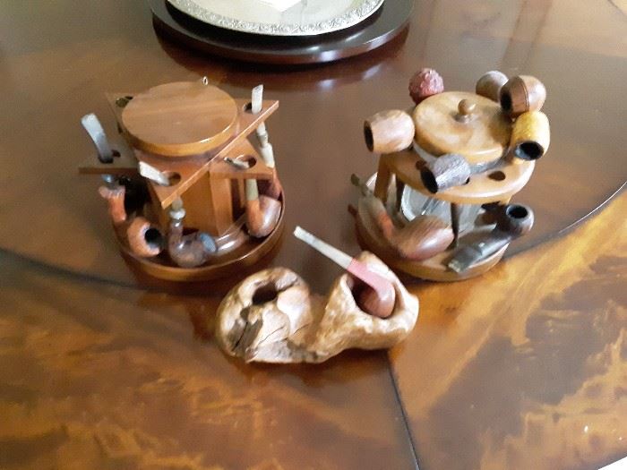Beautiful antique pipes 