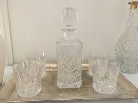 Shannoon Crystal Decanter Set