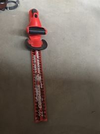 21 in. Electric Hedge Trimmer