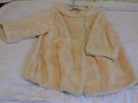 Cream Fur Coat