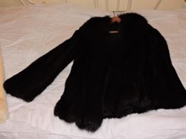 Black Fur Coat