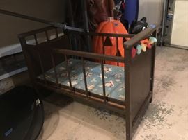 Vintage Doll Crib