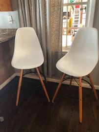 Eames style barstools