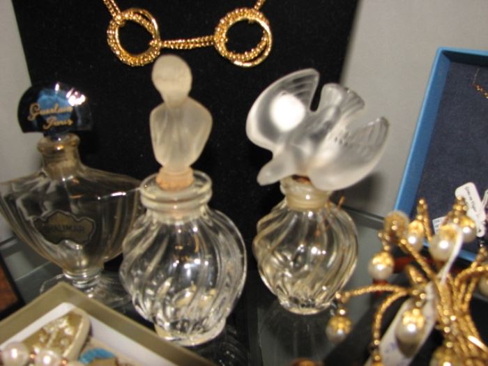 Lalique perfume bottles