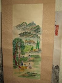 Chinese scrolls