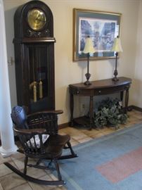 Antique grandfather clock (works perfectly)