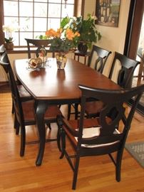 Dining table with chairs