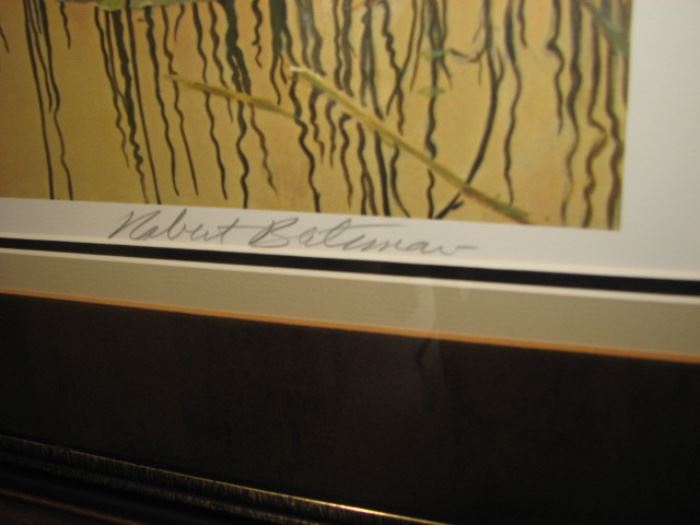 Robert Bateman wildlife - swans