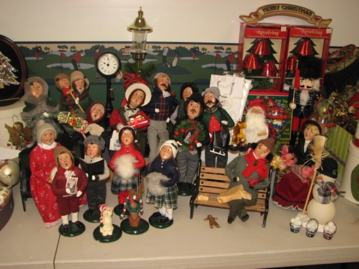 Christmas "carolers"