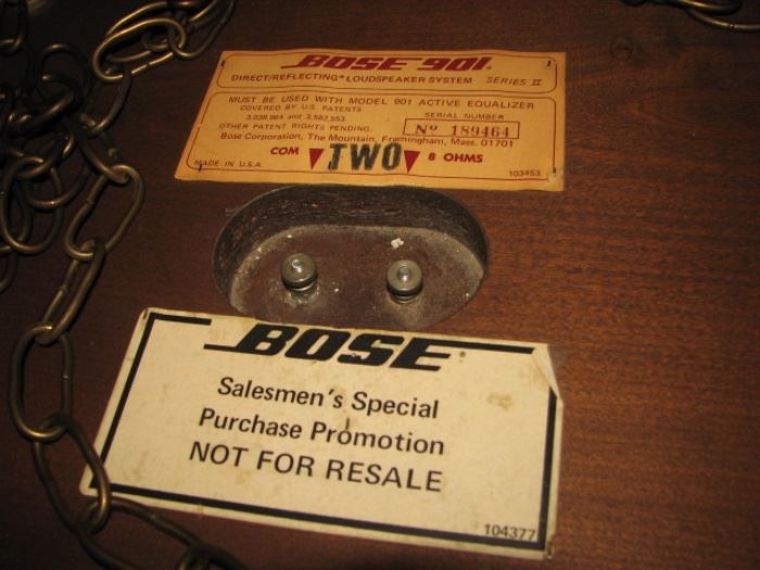 Bose speakers
