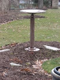 copper stand / birdbath