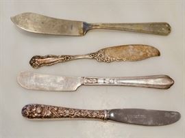 Sterling silver and silverplate