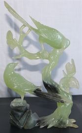 Jade Carving with Stand