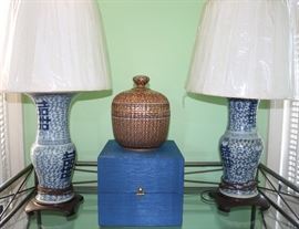 19th Century Chinese Vases (electrified)
