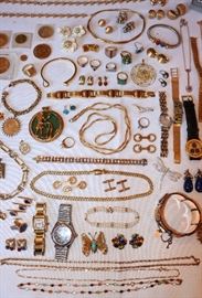 Gold Jewelry with Precious and Semi-precious stones