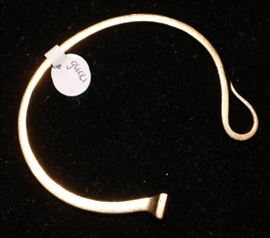 solid Gold Gucci Bracelet