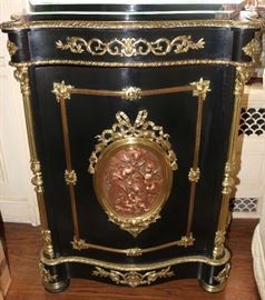Marble Top Cabinet