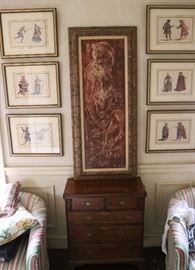 Hand Embellished Theatrical Prints, original Painting by Howard Kimball