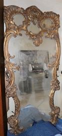 6’ Antique Rococo Mirror