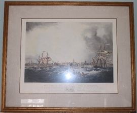 Sailing Ship Lithographs