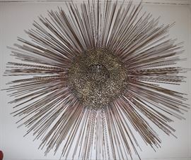 MCM Sunburst Wall Sculpture
