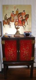 Pair Asian Cabinets