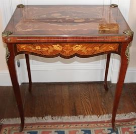Inlaid Game Table