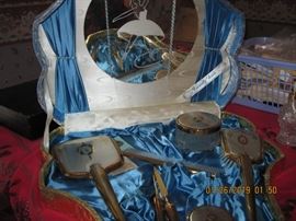 Ladies dresser set in box