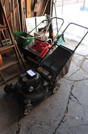 Snowblower and lawnmower sold.