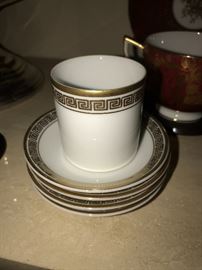 TEA CUP AND SAUCERS 
