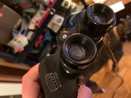 VINTAGE MAGNA TO-KO 7 X 50 LENS BINOCULARS W/LEATHER CASE