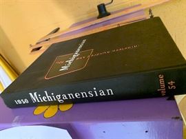 1950 UNIVERSITY OF MICHIGAN YEARBOOK “MICHIGANENSIAN” VOL 54