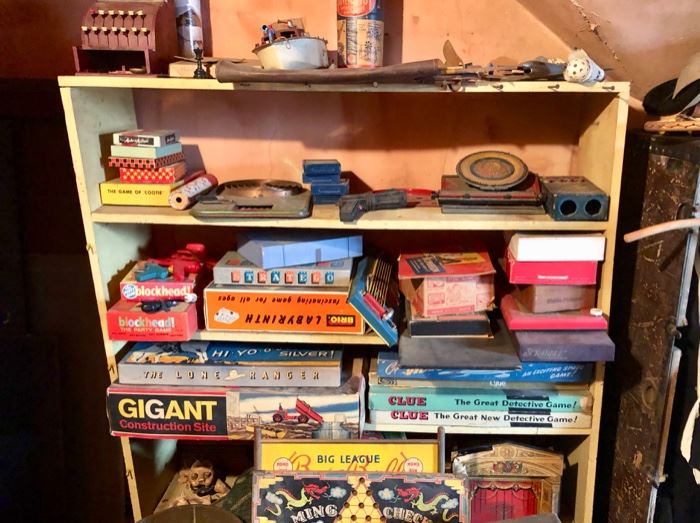 Vintage toys & games