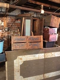 Vintage crates