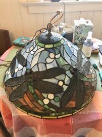 Stained glass lamps & lighting