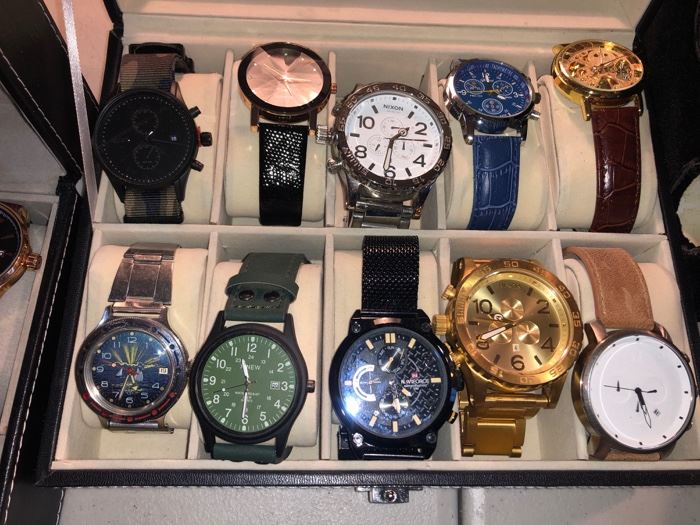Lots & lots of men's watches