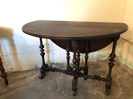 Antique Drop Leaf Side Table